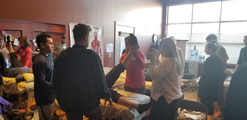 Myokinematic Restoration course lab session in Seattle